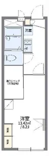 レオパレスメゾン ラフォーレ【2階】の間取り