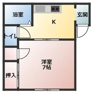 メモリーハイツ【2階】の間取り