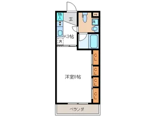 K’s city1【1階】の間取り