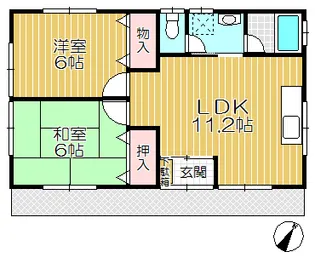 茨城県神栖市太田【一戸建】の間取り