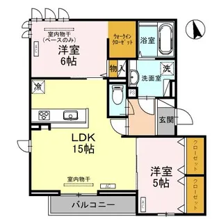 クラッセ B棟【3階】の間取り