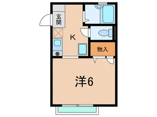 アイズヴィラ岡本【2階】の間取り