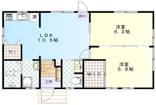 シーサイド【1階】の間取り