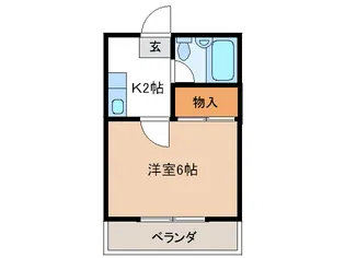 レジオン東町【3階】の間取り