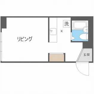 北海道札幌市中央区南二条東2【マンション】の間取り