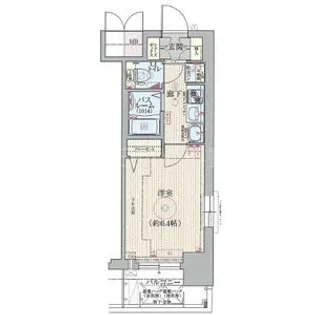 兵庫県神戸市兵庫区水木通1【マンション】の間取り