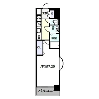 Luxeなかもず【4階】の間取り
