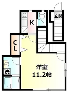 神奈川県秦野市南矢名【アパート】の間取り