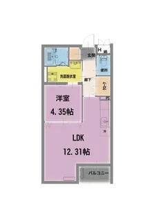 Blue Star【1階】の間取り