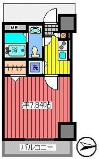 埼玉県川口市芝新町【マンション】の間取り