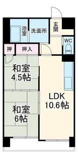 アーバンライフ7TH【5階】の間取り