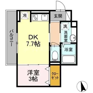 アンジュール高島平I【2階】の間取り