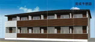 ラピスA【2階】の外観