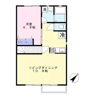 ヴィラージュつばさ【2階】の間取り