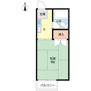 サンシティスガNo.5【2階】の間取り