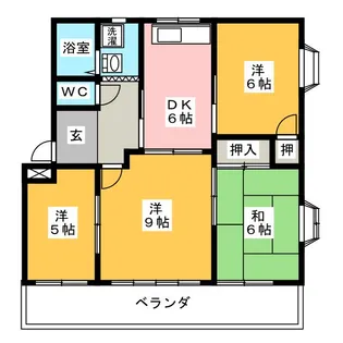 メゾン・ペルレ【2階】の間取り