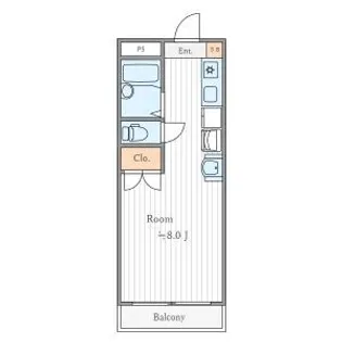 ラ・セゾン・イシバシ【3階】の間取り