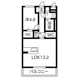 URBAN FOREST.T(アーバン フォレスト ティー)【3階】の間取り