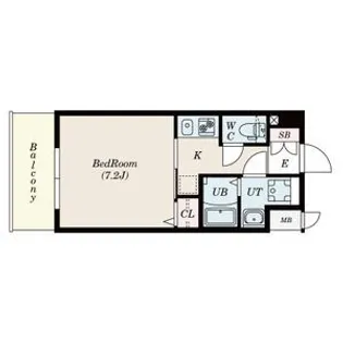 愛知県名古屋市天白区古川町【マンション】の間取り