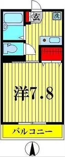 スカイコート【1階】の間取り