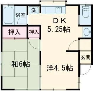 コーポ扇【2階】の間取り