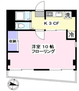 ハッピー曙【3階】の間取り