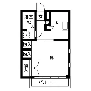 グリーンコーポ【2階】の間取り
