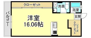 Calme crique vintage【2階】の間取り