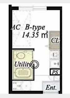 東京都台東区台東2【マンション】の間取り