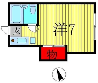 ホームドリアン【2階】の間取り