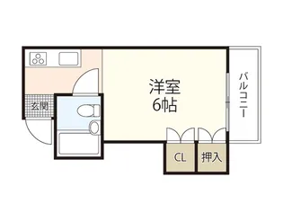 アーバインビル【5階】の間取り
