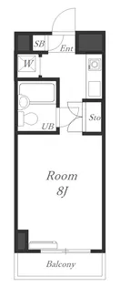 ジョイフル関内【7階】の間取り
