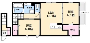 EMMY COURT【2階】の間取り