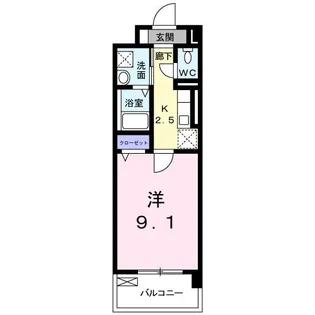 グレイス ヴィラ【2階】の間取り