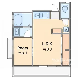 メゾン小竹向原【3階】の間取り