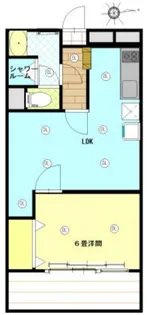 第5コーポサンキョー【2階】の間取り