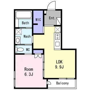 スカイウォーカー【4階】の間取り