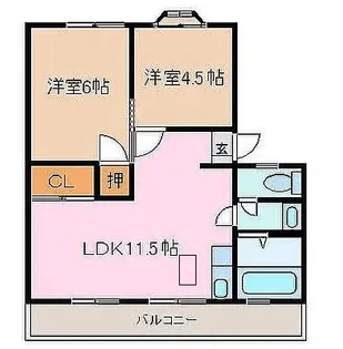 森ビル【1階】の間取り