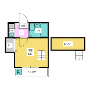 サニーハイム桜【2階】の間取り