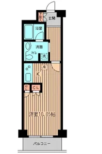 東京都目黒区南1【マンション】の間取り