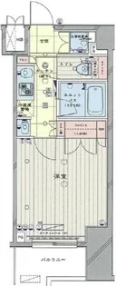 ルーブル板橋区役所前【7階】の間取り