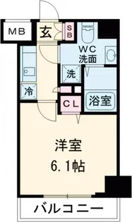 東京都品川区南大井3【マンション】の間取り