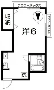 土田ビル【3階】の間取り