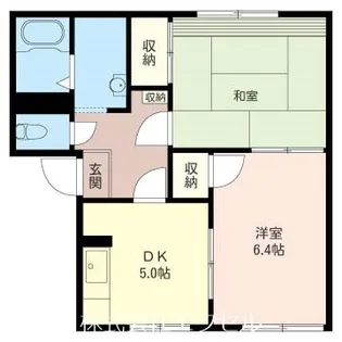 東京都日野市平山4【アパート】の間取り
