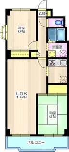 サンフォリスト日吉【2階】の間取り
