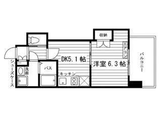 Grand E terna岡山II【9階】の間取り
