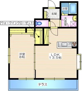 ブリリアントスイート【1階】の間取り