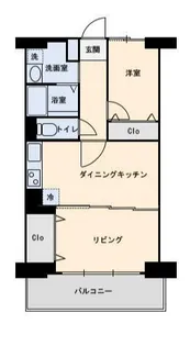 赤羽スカイハイツ【6階】の間取り