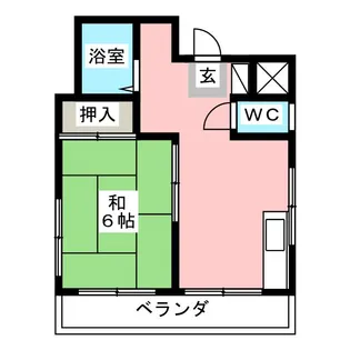 鹿嶋ビル【3階】の間取り