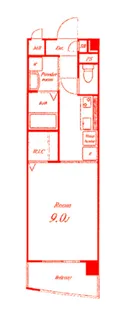 フラン フィール【2階】の間取り